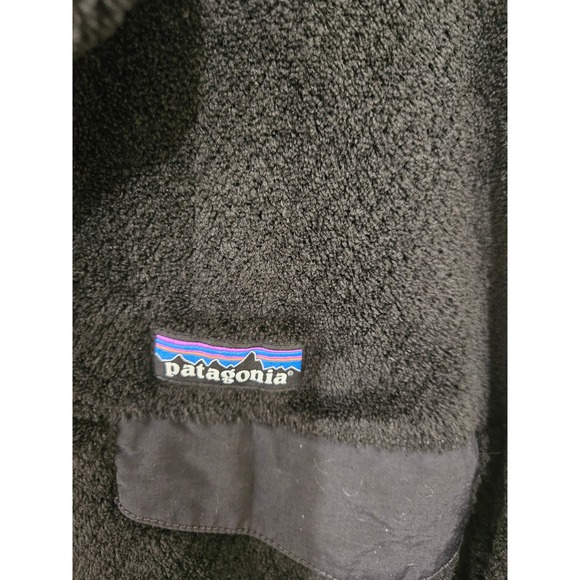 Patagonia Women Black Re-Tool Snap-T Polartec Thermal Pro Fleece Pullover Medium - Picture 3 of 9